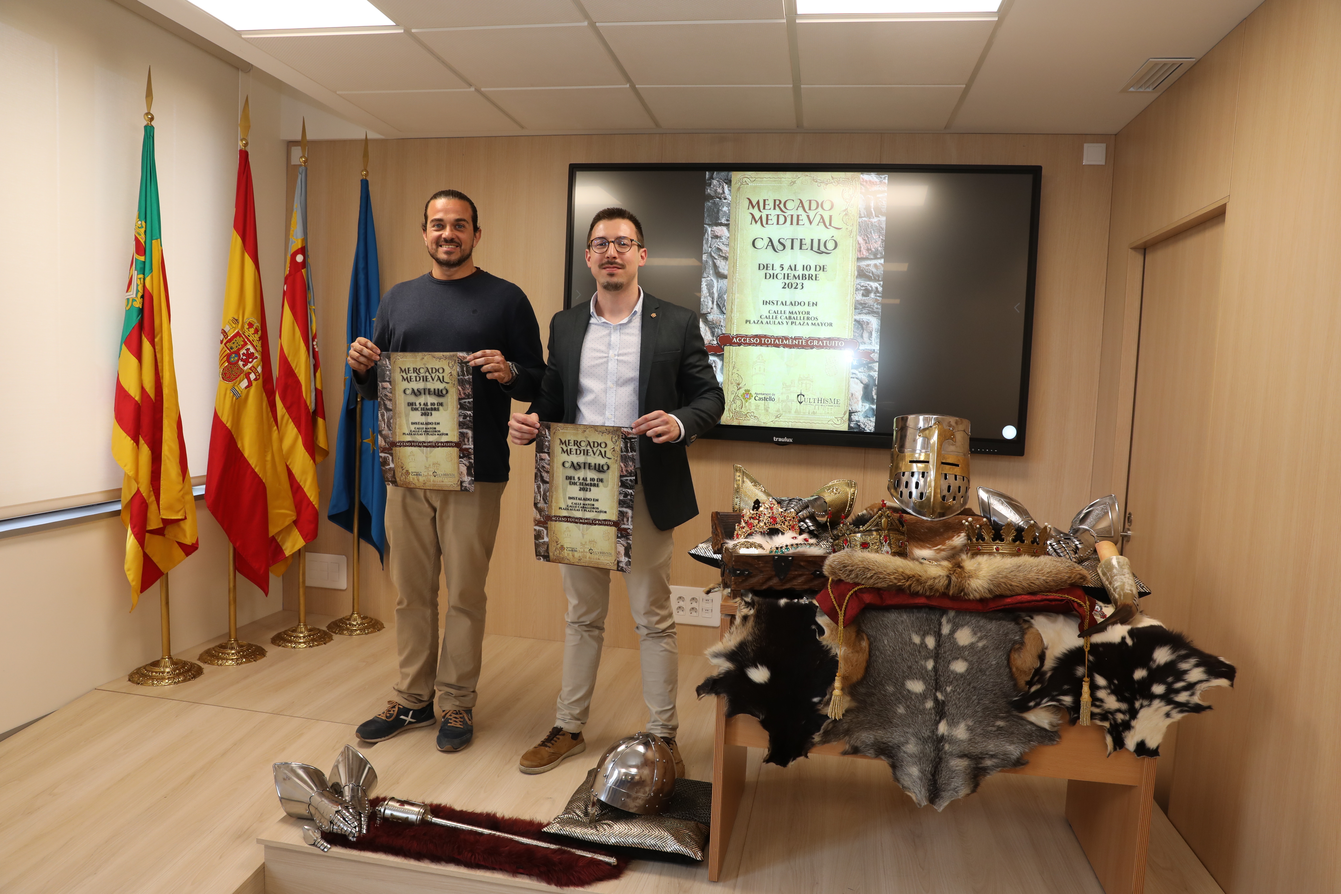 El Ayuntamiento de Castellón presenta una nueva edición del Mercado Medieval